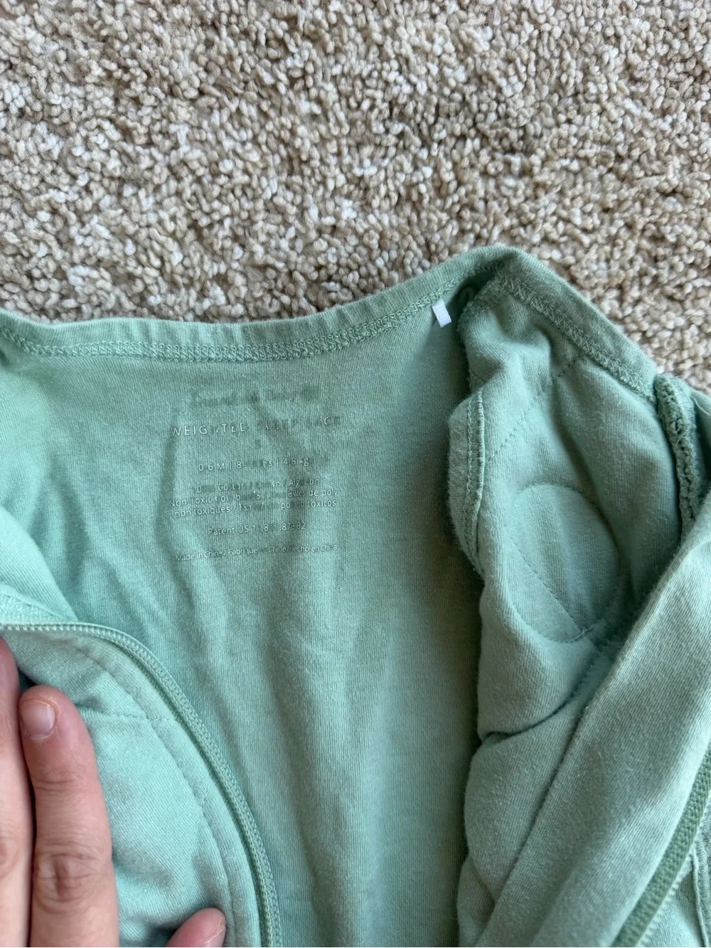 EUC dreamland baby small sleep sack